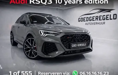 Huur Audi RSQ3 10 years Edition