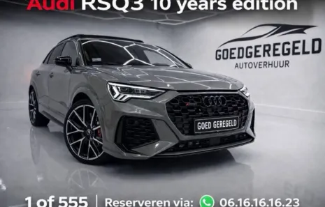 Huur Audi RSQ3 10 years Edition
