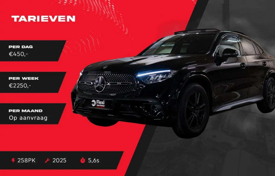 huur Mercedes GLC 300 Coupe 1